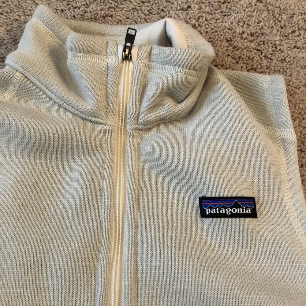 Patagonia women’s better sweater vest in cream